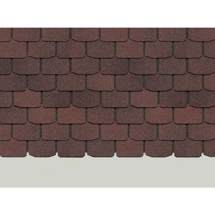 Гибкая черепица Docke EUROPA СЛАНЕЦ Коричневый